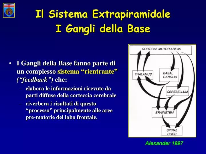 il sistema extrapiramidale i gangli della base