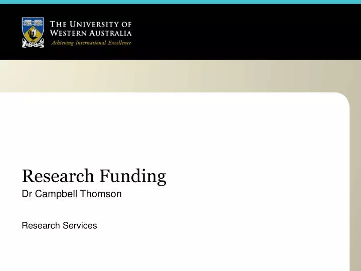 research funding
