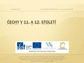 echy v 11 a 12 stolet
