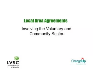 Local Area Agreements