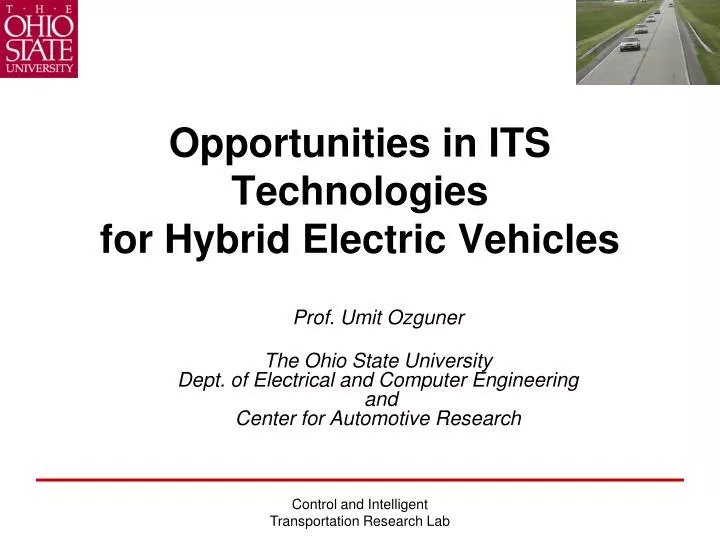 opportunities in its technologies for hybrid electric vehicles