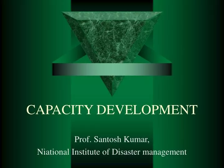 capacity development