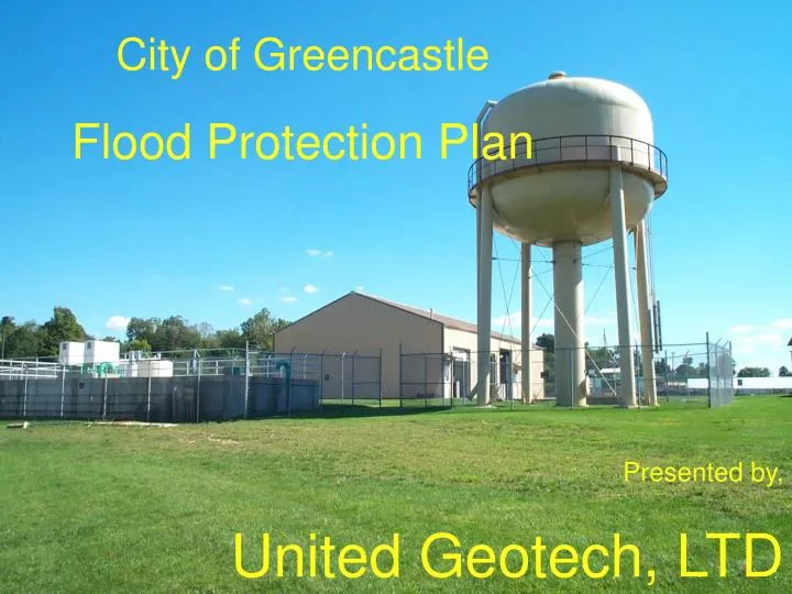 city of greencastle flood protection plan