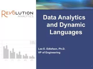 Data Analytics and Dynamic Languages