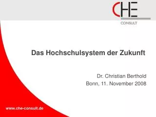 das hochschulsystem der zukunft