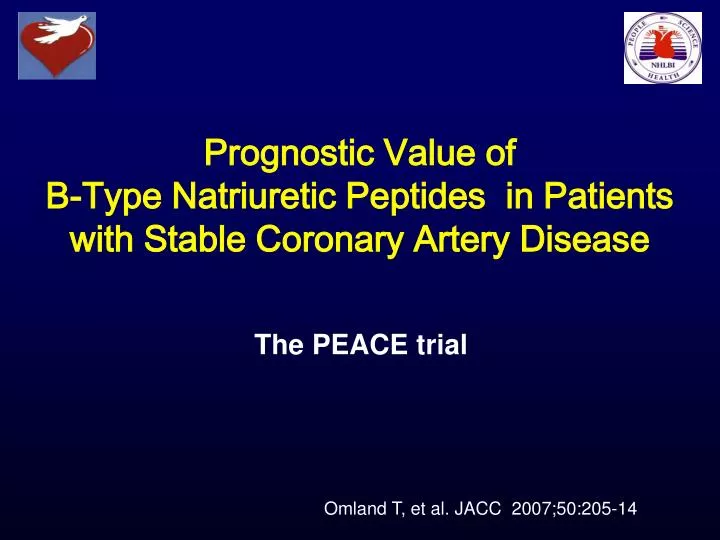 prognostic value of b type natriuretic peptides in patients with stable coronary artery disease