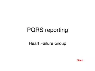 PQRS reporting