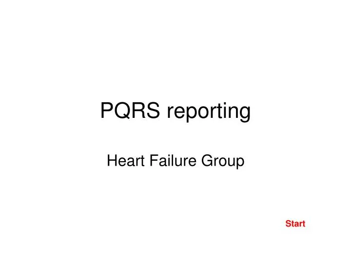 pqrs reporting