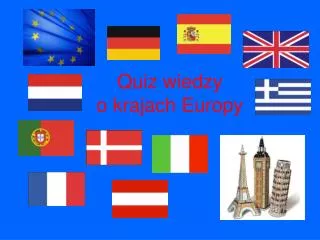 quiz wiedzy o krajach europy