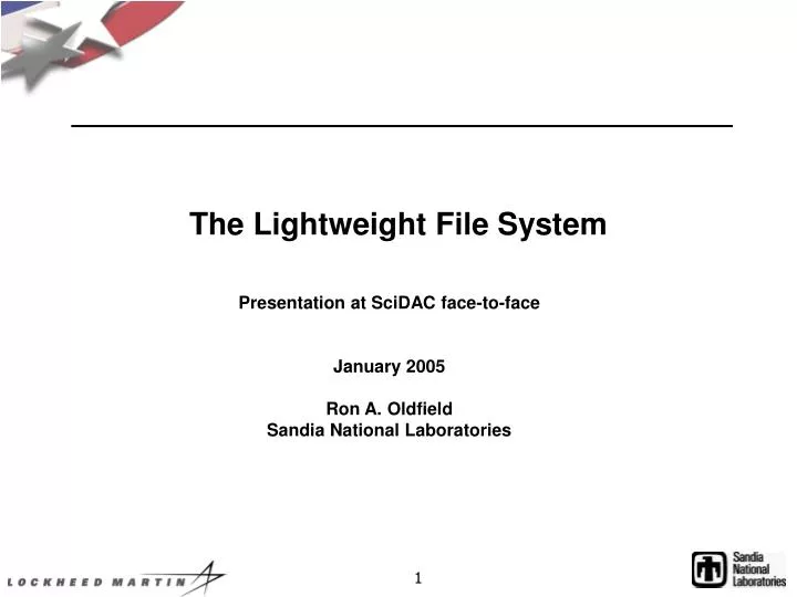 the lightweight file system