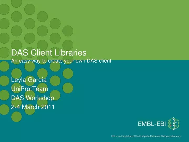 das client libraries an easy way to create your own das client