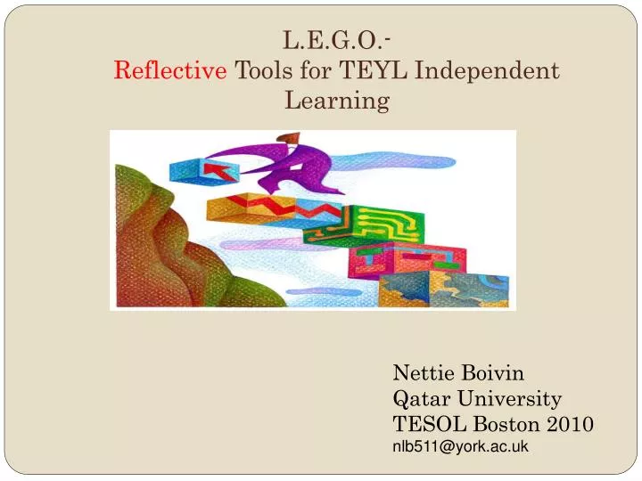 l e g o reflective tools for teyl independent learning