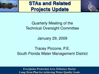 STAs and Related Projects Update