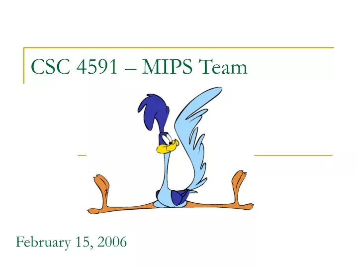 csc 4591 mips team