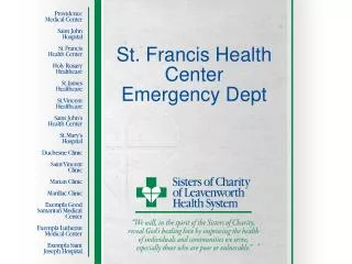 St. Francis Health Center Emergency Dept