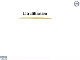 Ultrafiltration