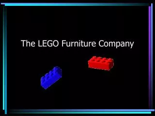 The LEGO Furniture Company