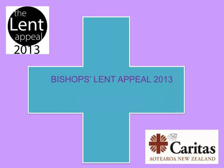 bishops lent appeal 2013