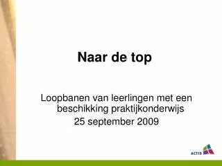 PPT - Doorstromen Naar De PABO PowerPoint Presentation, Free Download ...