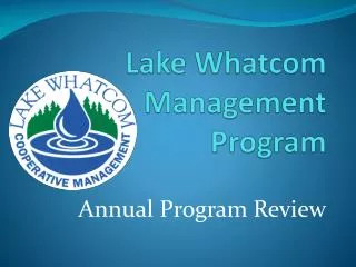 Lake Whatcom Management Program