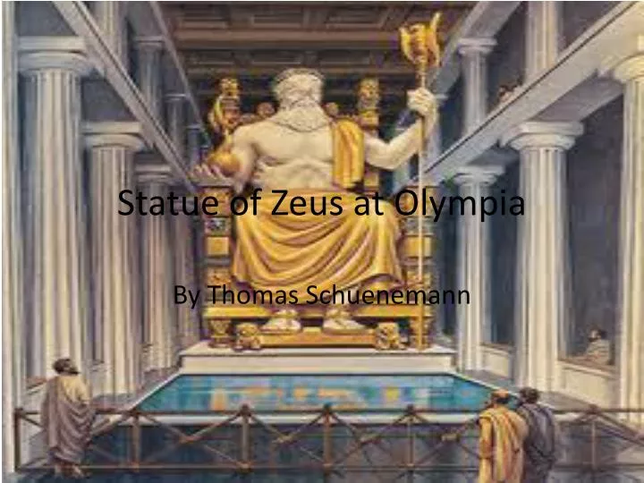 statue of zeus at olympia