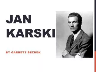 Jan k arski