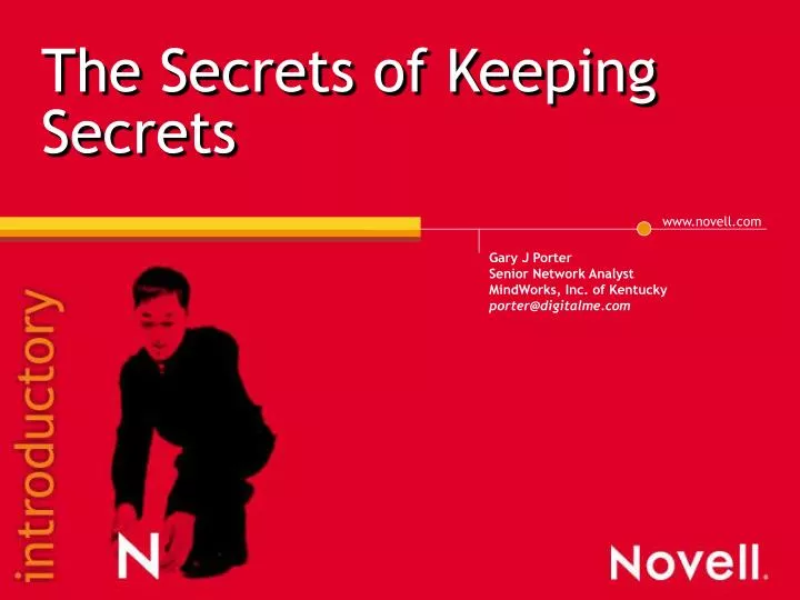 the secrets of keeping secrets