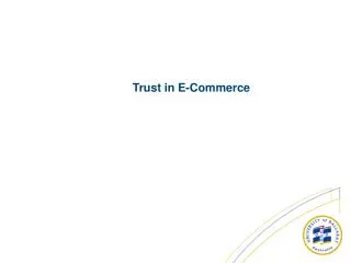 Trust in E-Commerce