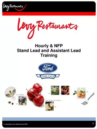 Hourly &amp; NFP Stand Lead and Assistant Lead Training