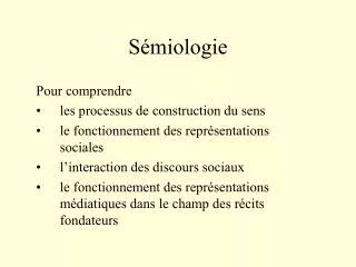 s miologie
