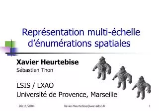 repr sentation multi chelle d num rations spatiales