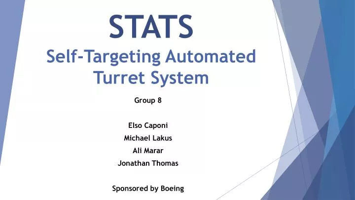 stats self targeting automated turret system