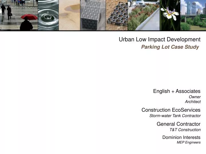 urban low impact development