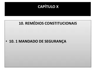 cap tulo x
