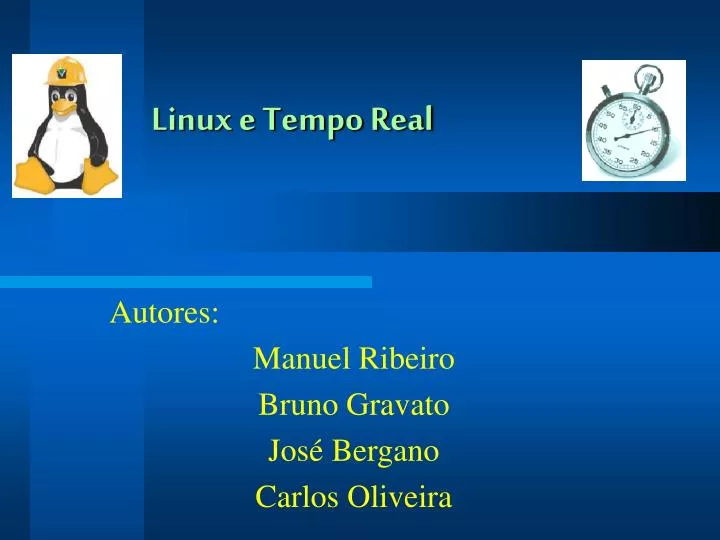linux e tempo real