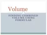 Volume - slide 1