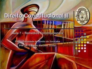 direito constitucional ii