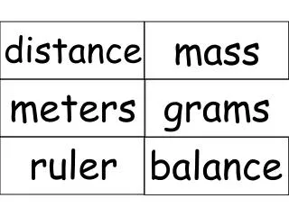 distance