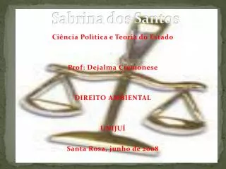 sabrina dos santos