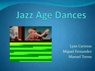 Jazz Age Dances