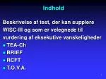 Indhold - slide 1