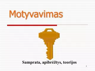 motyvavimas