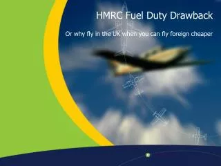 HMRC Fuel Duty Drawback