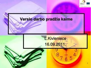 verslo darbo prad ia kaime