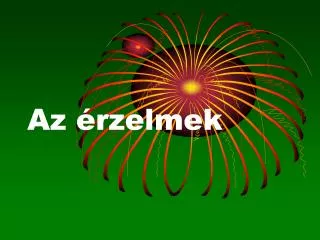 az rzelmek