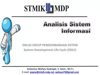 siklus hidup pengembangan sistem system development life cycle sdlc
