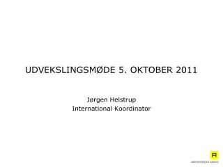udvekslingsm de 5 oktober 2011