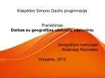 PPT - Integruota Geografijos – Matematikos Pamoka PowerPoint ...