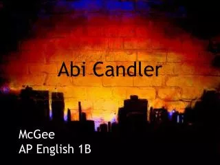 Abi Candler