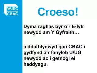 croeso